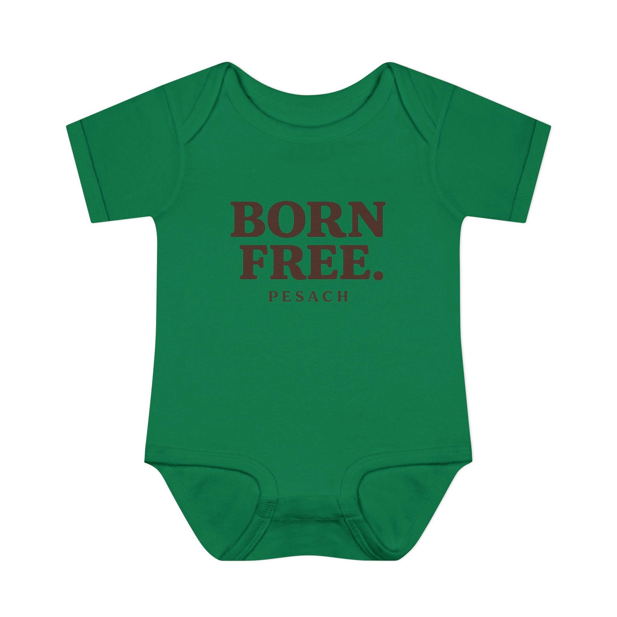 Born Free Pesach Bodysuit | Infant Onesie, Passover Baby Tee