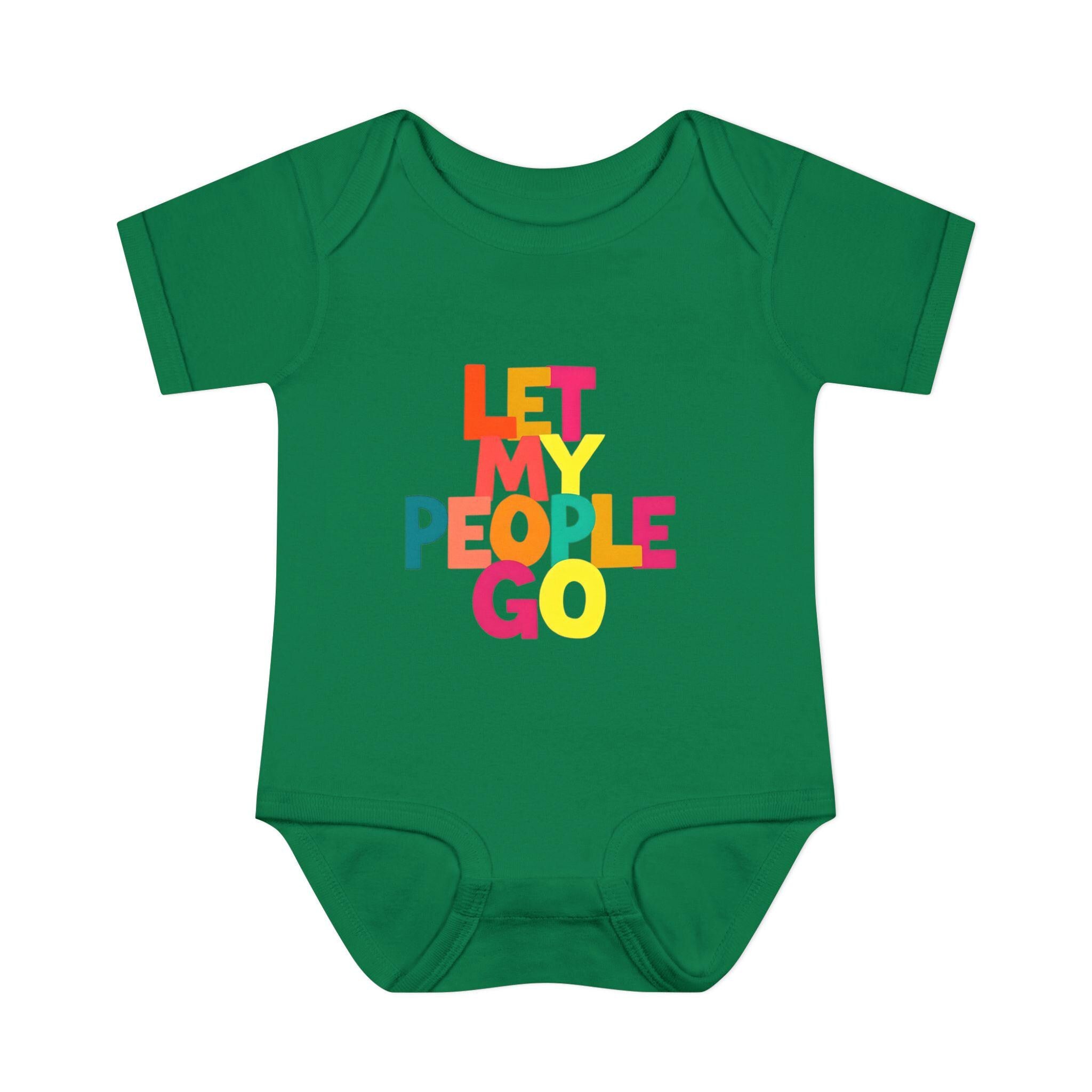 Let My People Go Baby Bodysuit, Funny Jewish Passover Infant Outfit