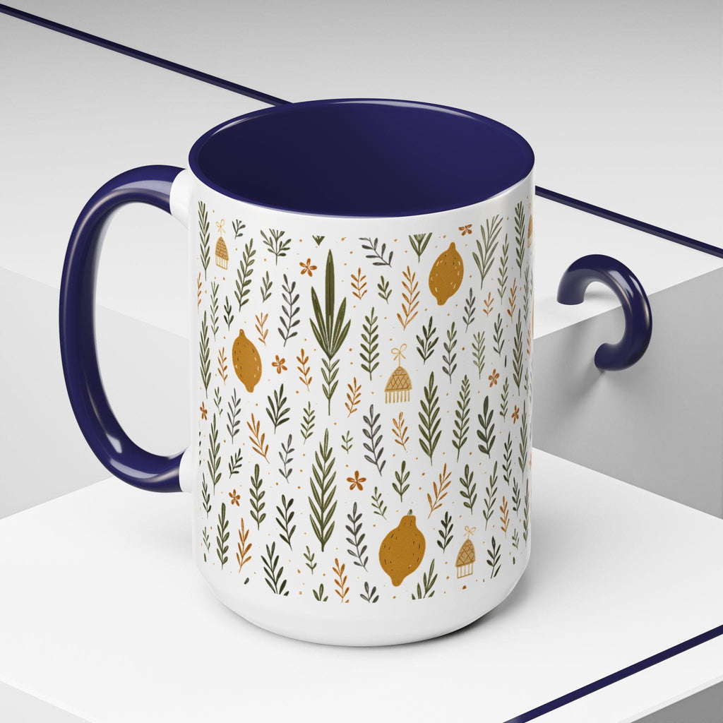 Sukkot Coffee Mug, Jewish Holiday, Festival of Booths