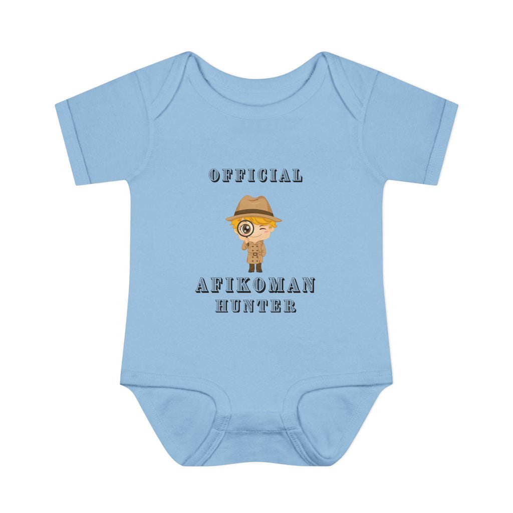 Afikoman Hunter Baby Bodysuit, Passover Seder Outfit, Jewish Baby Gift