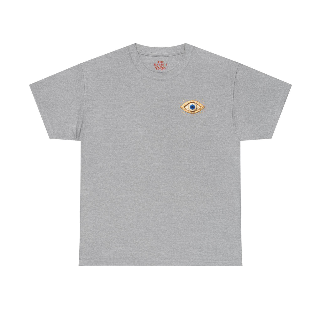 Matzah Evil Eye Passover Shirt, Modern Jewish Judaica T-Shirt, Seder Outfit