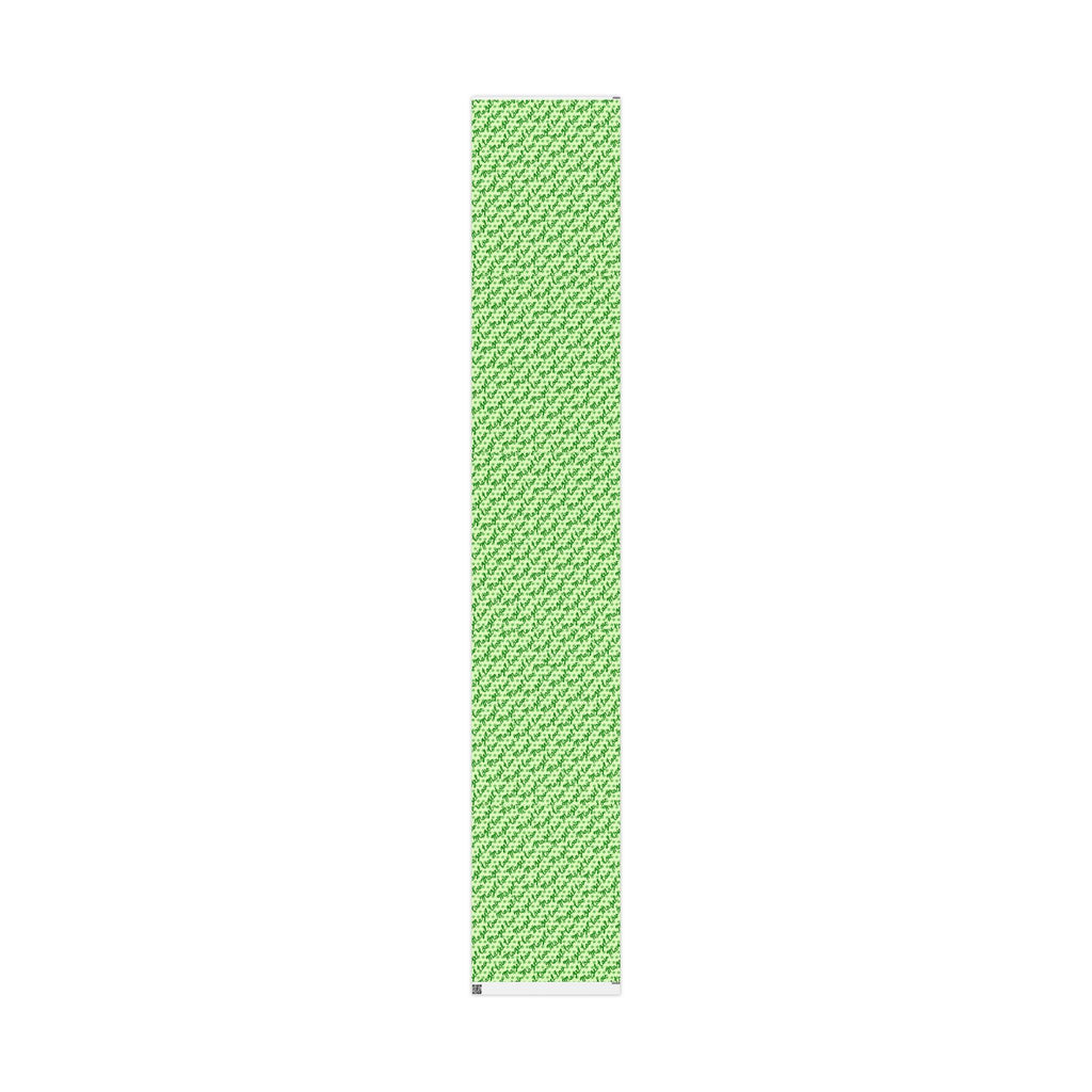 Mazel Tov Wrapping Paper | Green Star of David Jewish Celebration Gift Wrap