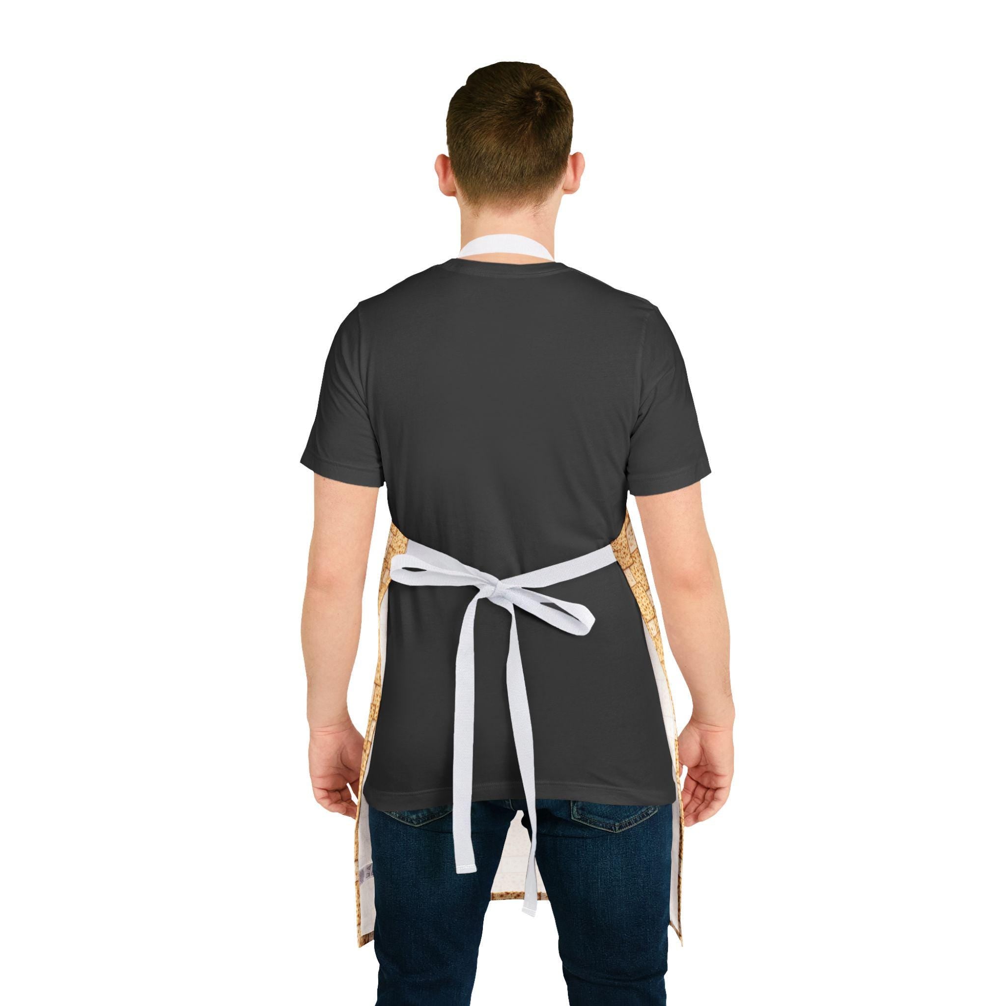 Passover Matzah Apron, Jewish Holiday Cooking, Modern Judaica Kitchen Decor