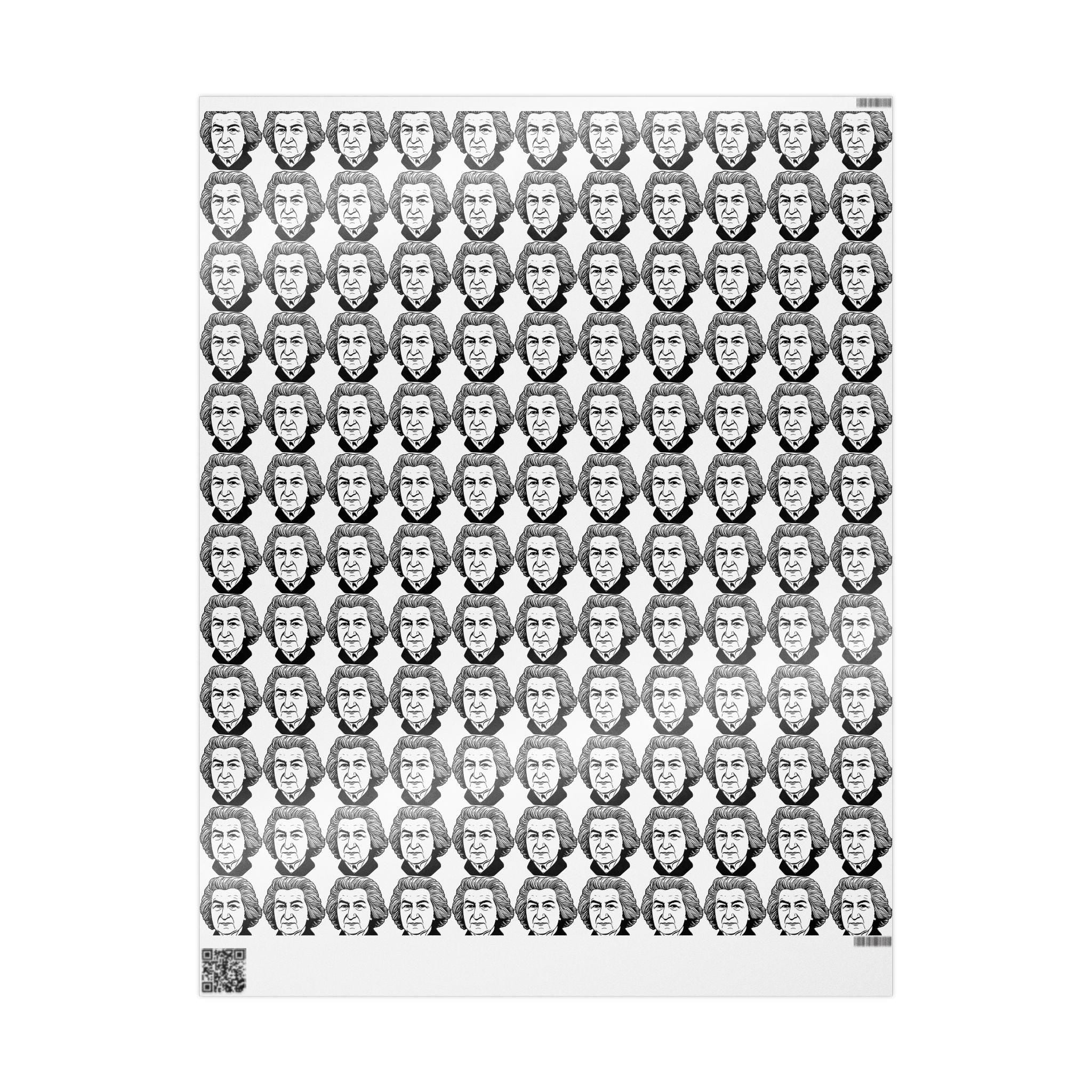 Golda Meir Wrapping Paper | Israeli Prime Minister Gift Wrap