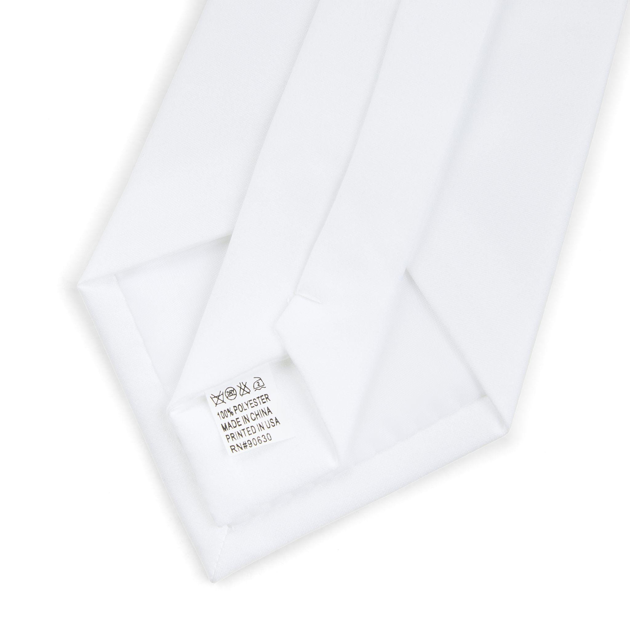 Men's Matzah Tie, Polyester Satin Finish, Pesach Holiday Neckwear