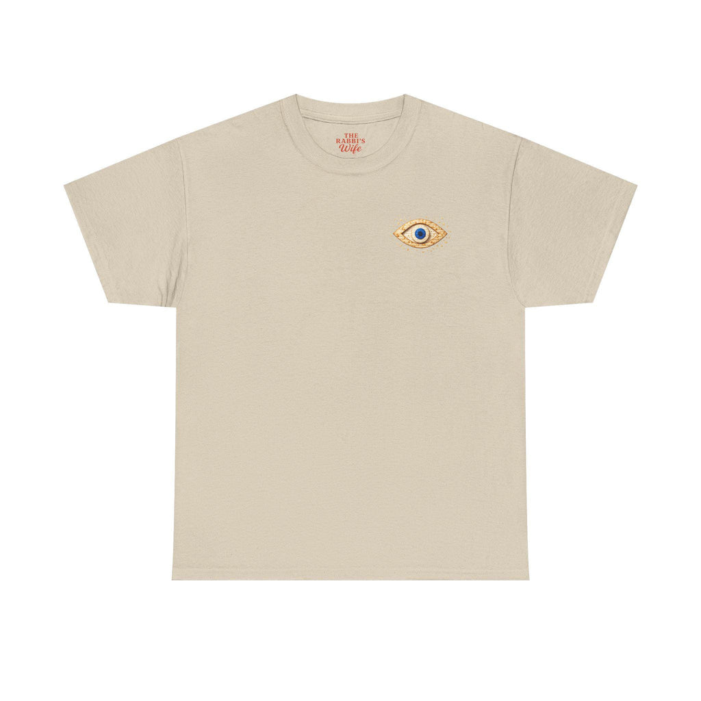 Matzah Evil Eye Passover Shirt, Modern Jewish Judaica T-Shirt, Seder Outfit
