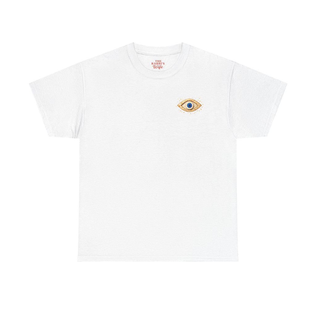 Matzah Evil Eye Passover Shirt, Modern Jewish Judaica T-Shirt, Seder Outfit