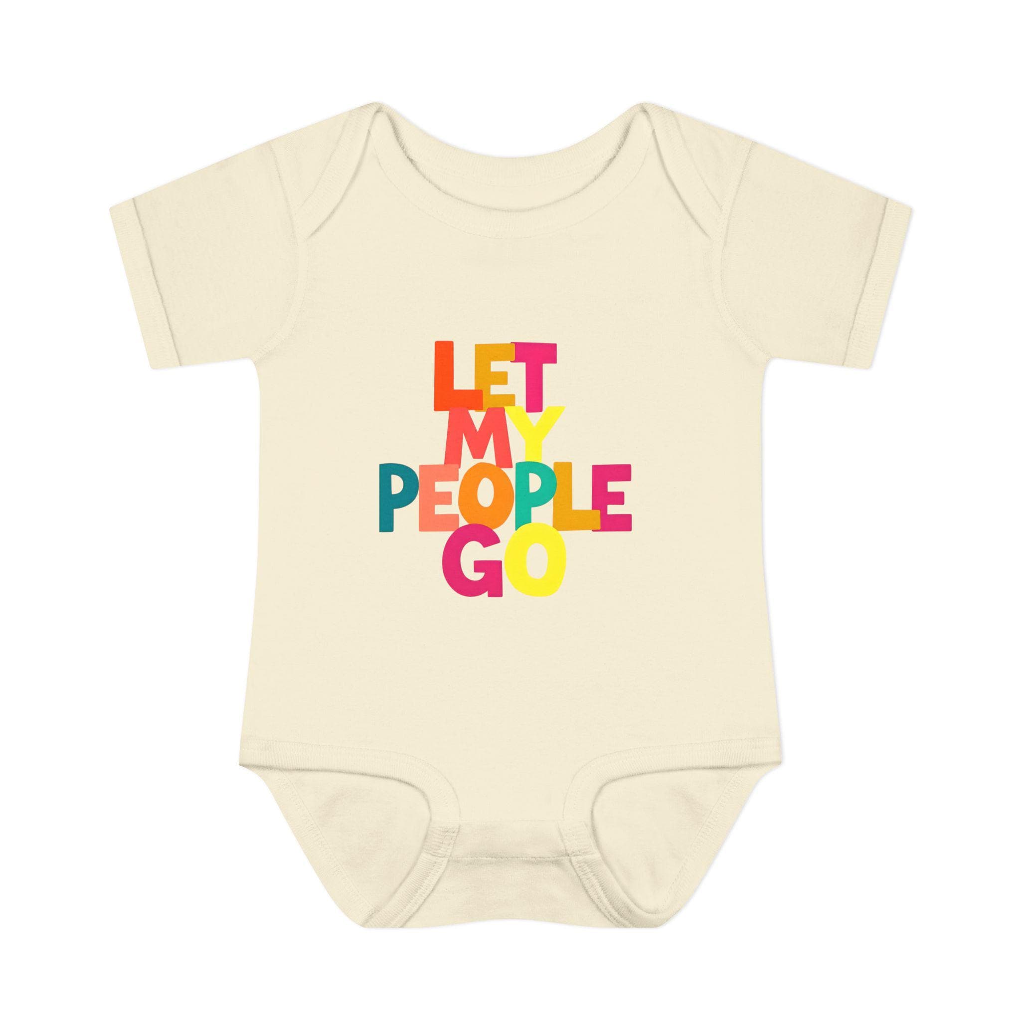 Let My People Go Baby Bodysuit, Funny Jewish Passover Infant Outfit