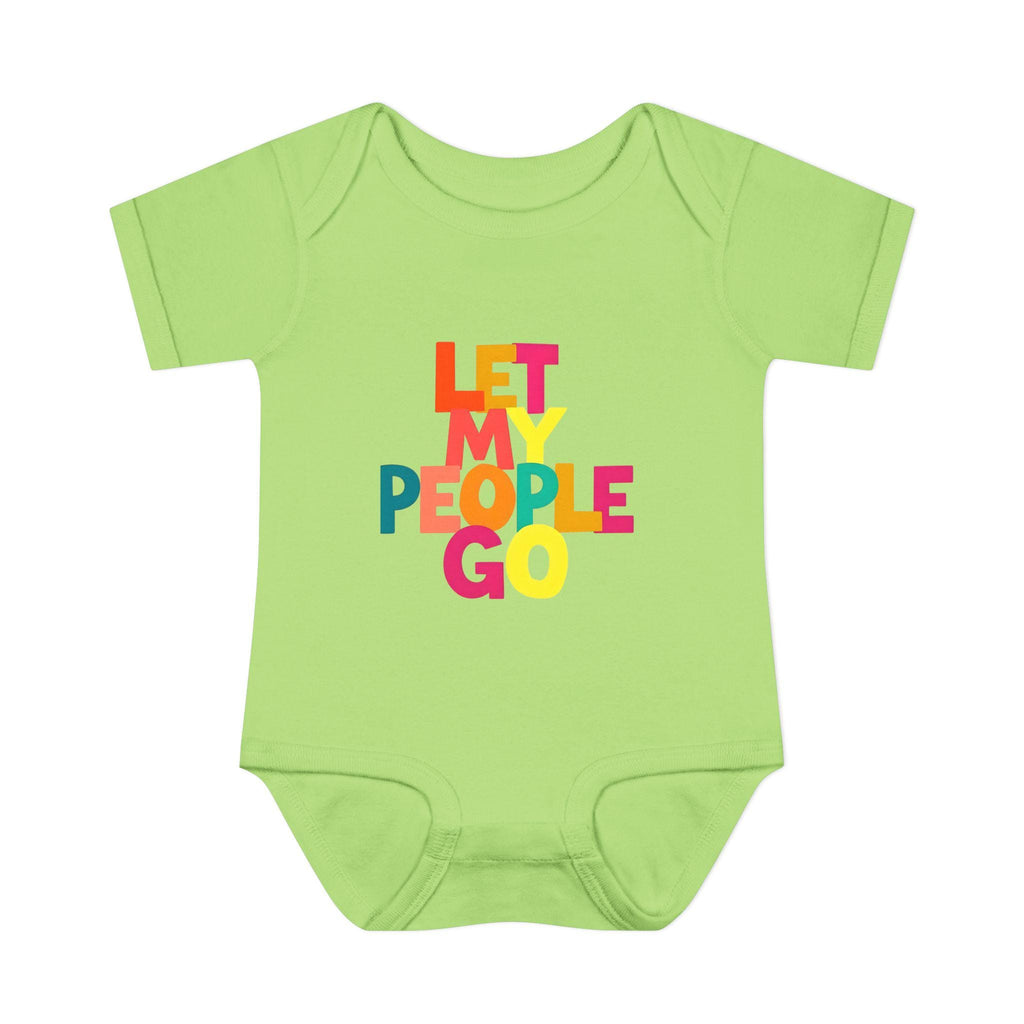 Let My People Go Baby Bodysuit, Funny Jewish Passover Infant Outfit