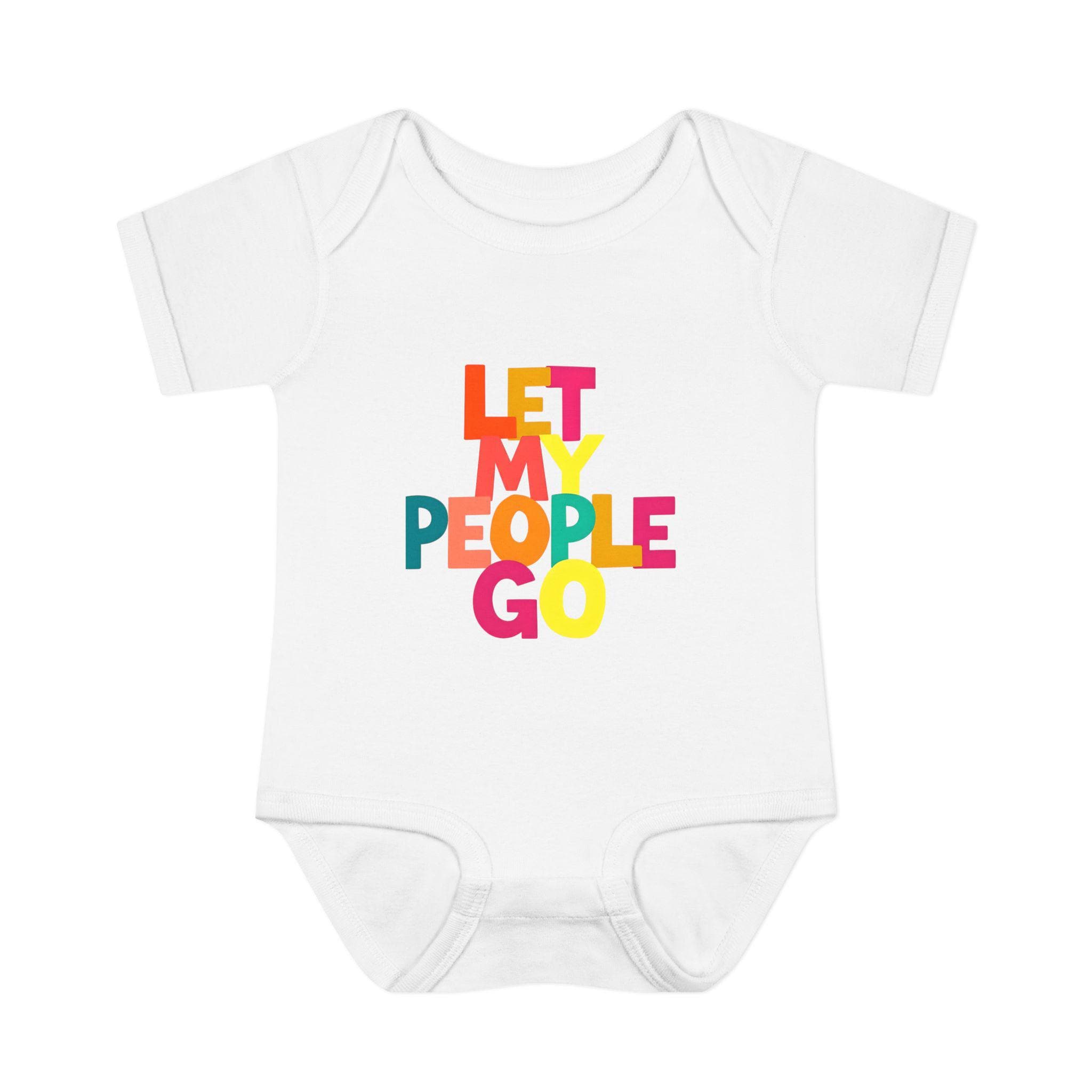 Let My People Go Baby Bodysuit, Funny Jewish Passover Infant Outfit