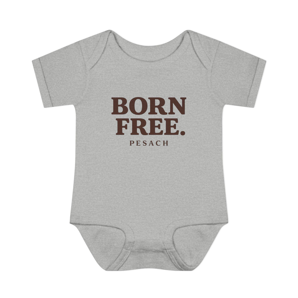 Born Free Pesach Bodysuit | Infant Onesie, Passover Baby Tee