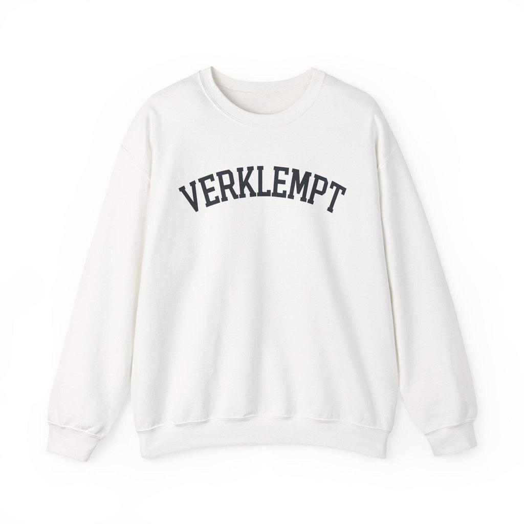 Verklempt Sweatshirt | Yiddish Slang Crewneck, Cozy Graphic Pullover