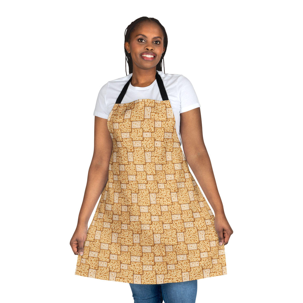 Passover Matzah Apron, Jewish Holiday Cooking, Modern Judaica Kitchen Decor