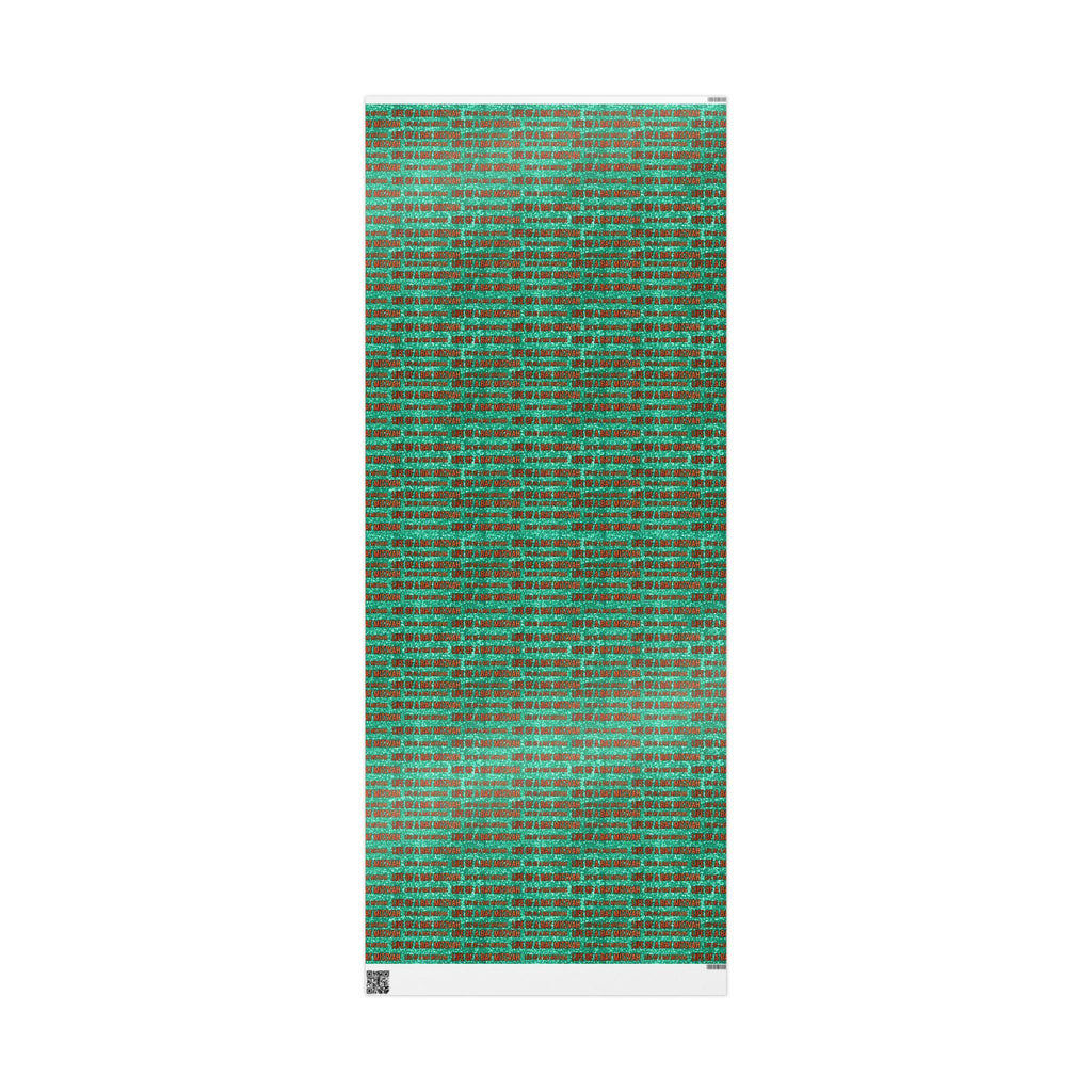 Bat Mitzvah Wrapping Paper, Modern Jewish Gift Wrap, Joyful Simcha Present Wrap