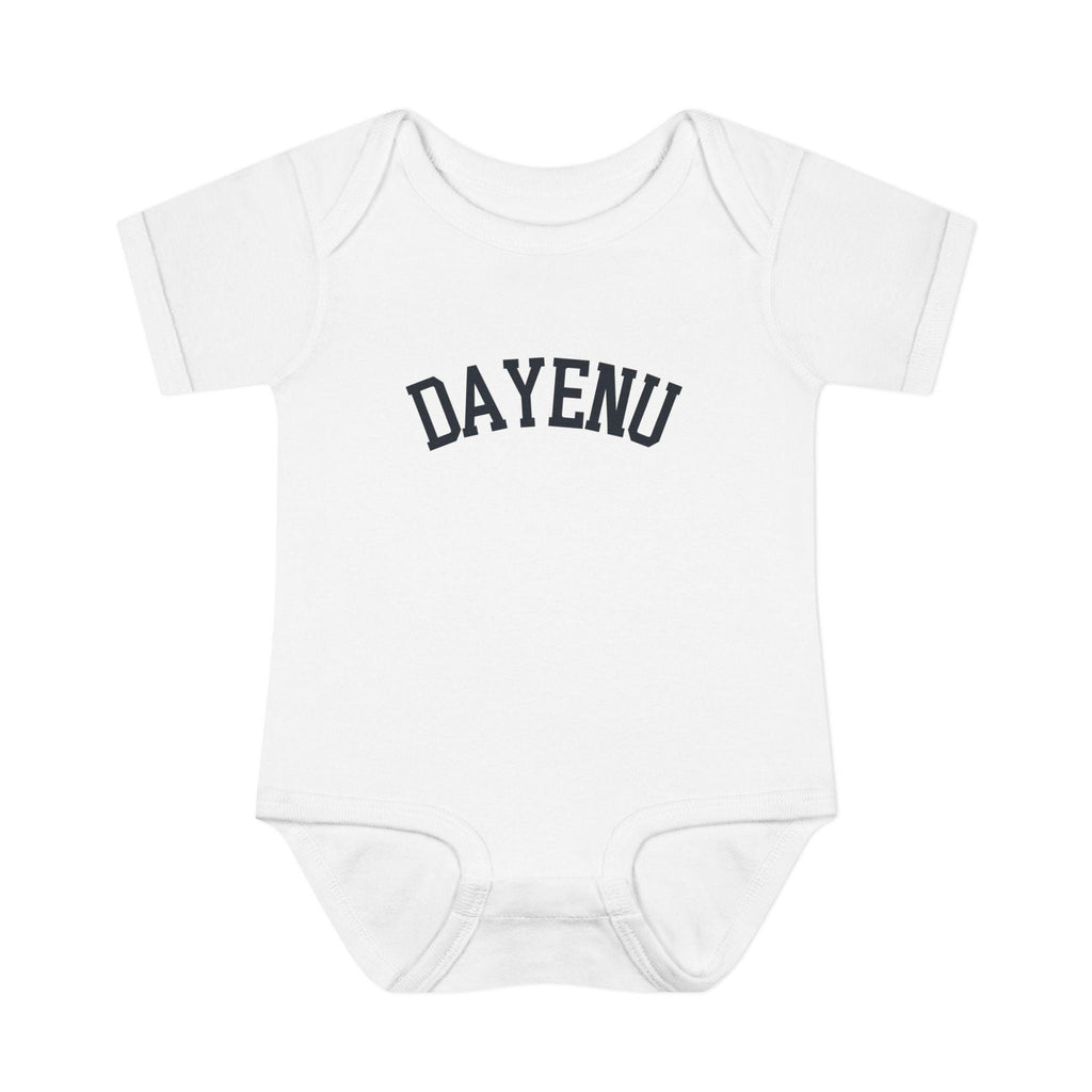 Dayenu Baby Bodysuit, Modern Passover Seder Outfit