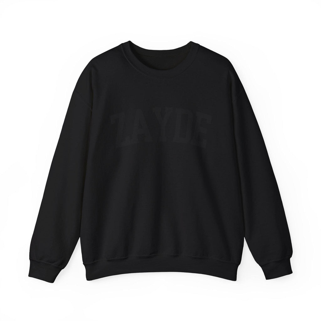 Zayde Sweatshirt Yiddish Grandpa Crewneck, Jewish Grandfather Collegiate Letter Sweater Gift