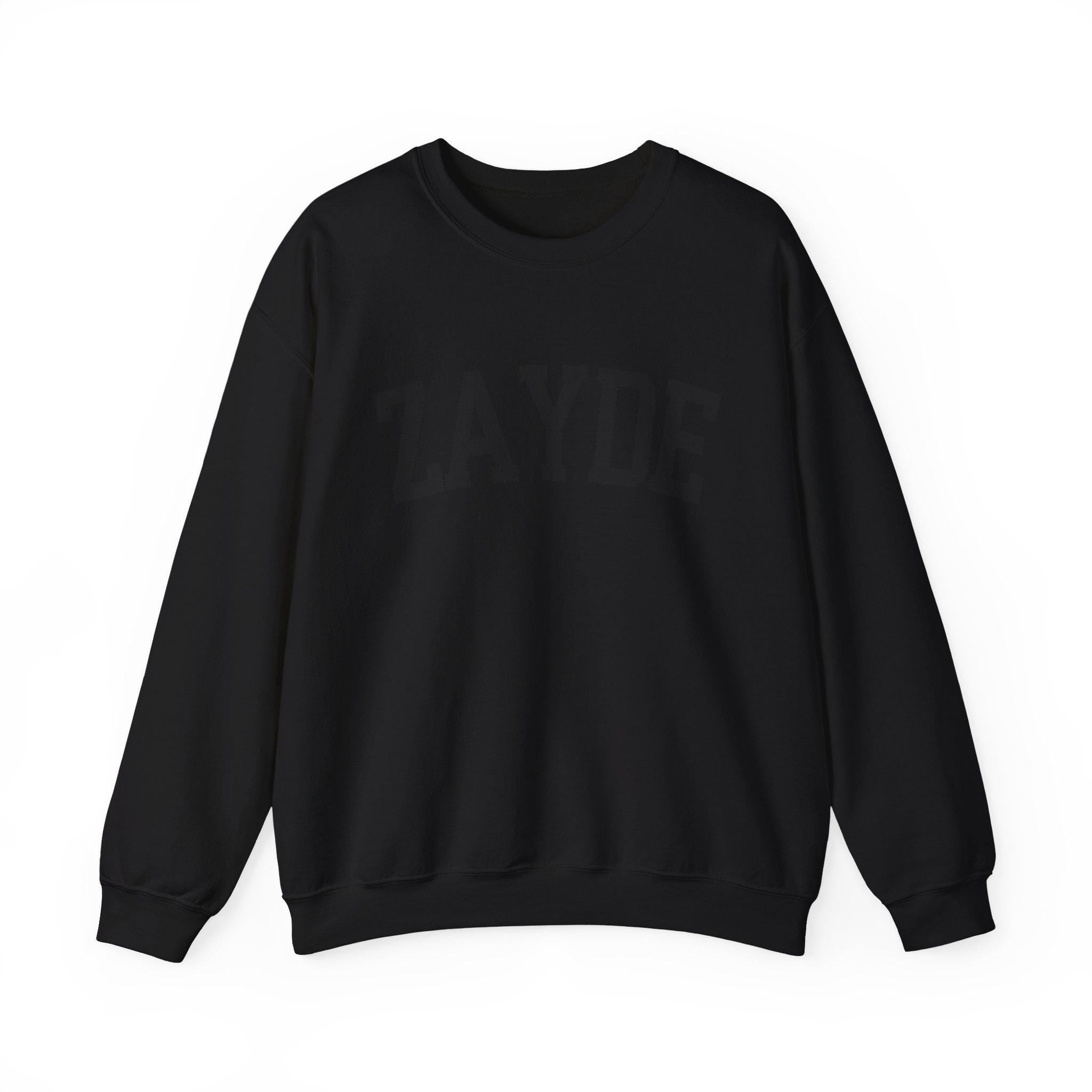 Zayde Sweatshirt Yiddish Grandpa Crewneck, Jewish Grandfather Collegiate Letter Sweater Gift