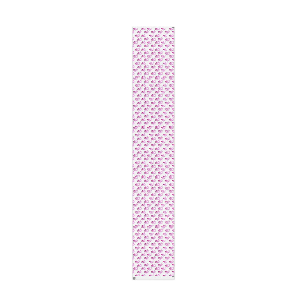 White Pink Mazel Tov Jewish Gift Wrap Baby Naming Bat Mitzvah Wedding Simcha Present