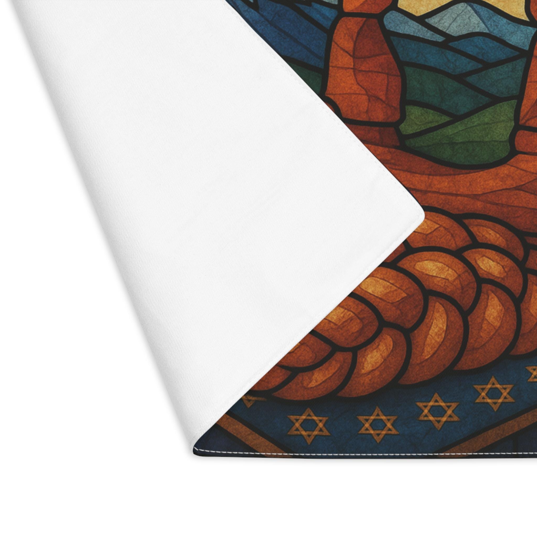Utah Arches Challah Cover Shabbat Shalom Hebrew Zion Judaica Gift